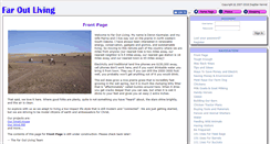 Desktop Screenshot of faroutliving.com
