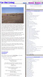 Mobile Screenshot of faroutliving.com